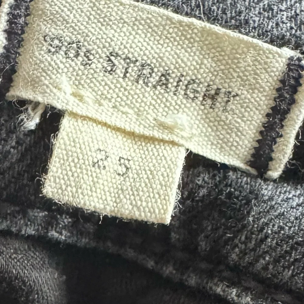 Madewell 90”s Straight Leg Classic Black Denim Jeans - Picture 9 of 12